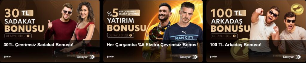 bayşanslı hoş geldin bonusu