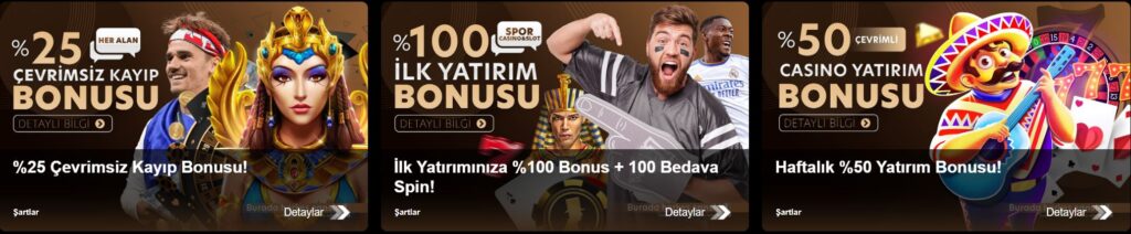 bayşanslı para yatırma